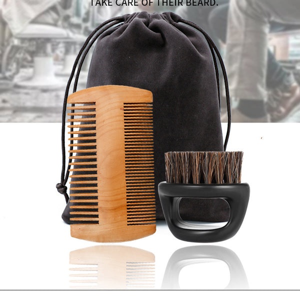 Ring Oil Hair Comb Set